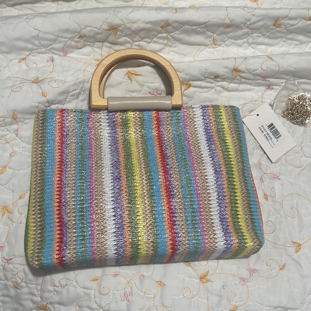 Colorful beach bag